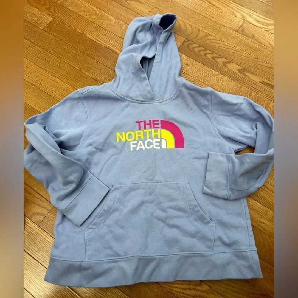 Girls The North Face Hoodie Sweatshirt